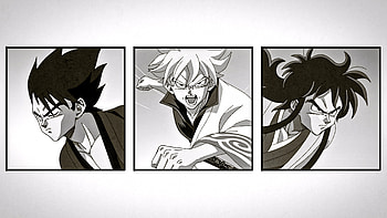 Gintama | Goku, Vegeta and Yam- Takasugi, Gintoki and Katsura, Anime, Gintama HD wallpaper