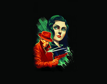 Poster, minimal, video game, BioShock Infinite HD wallpaper