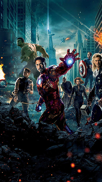Marvel, Avengers Team HD phone wallpaper