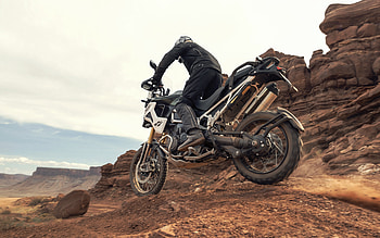2022, Triumph Tiger 1200 Rally Pro, , front view, exterior, Tiger 1200, British motorcycles, Triumph HD wallpaper