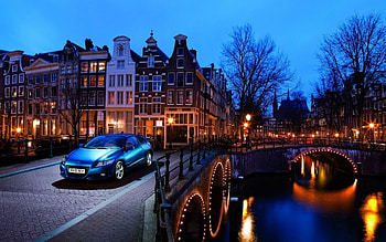City Lights, Cities, City, Car, Bridge HD wallpaper
