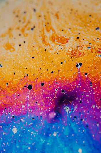 Multicolored, Abstract, Motley, Paint, Liquid, Stains, Spots HD phone wallpaper