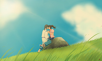 Spirited Away - Studio Ghibli Grassland Scene, Studio Ghibli, Anime, Spirited Away HD wallpaper