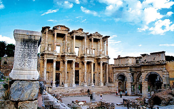 Ephesus heritage, Man-made wonder, scenery, Ephesus HD wallpaper
