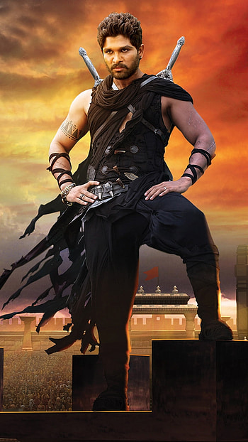 Allu Arjun , War Background HD phone wallpaper