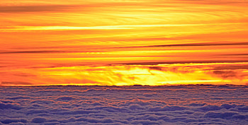 Nature, Sunset, Sky, Twilight, Clouds, Dusk HD wallpaper