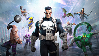 2026 Contest Of Champions, marvel-contest-of-champions, games, marvel, punisher, goblin, x23, video-games HD wallpaper