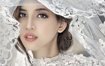 Bride, women, model, asian HD wallpaper