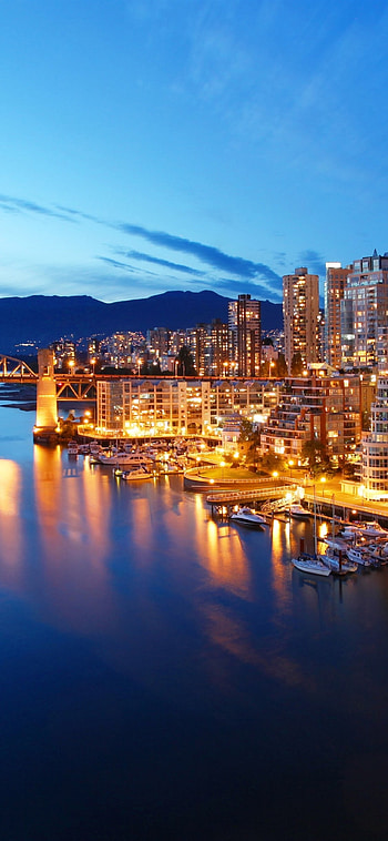 Vancouver Skyline, , Stunning backgrounds, Top-rated collection HD phone wallpaper