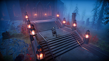 V Rising : Mystical Castle Steps, video game, V Rising HD wallpaper