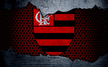 Flamengo RJ, soccer, brazilian, logo, football HD wallpaper