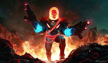 Cosmic Ghost Rider, Marvel Contest of Champions, mobile game HD wallpaper