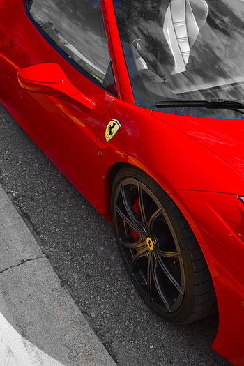 Ferrari, Sports, Cars, Car, Sports Car, Mirror HD phone wallpaper