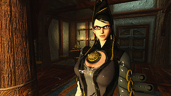 Bayonetta (Character), Video Game, Crossover, Skyrim HD wallpaper