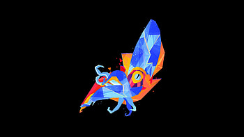 2560 x 1440. A squid. | Geometric and Polygon | Pinterest HD wallpaper