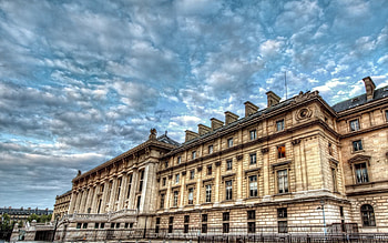 Cities, Sky, Clouds, Fence, r, Palace HD wallpaper