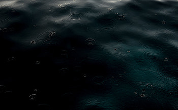 Water, Rain, Waves, Drops, Dark HD wallpaper