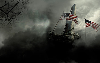 American Flag HD wallpaper