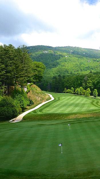 Golf Course, , Personalized design, Customizable background HD phone wallpaper