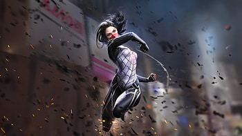 Marvel Silk Takes Center Stage, spiderman, silk, superheroes, artwork, digital-art HD wallpaper