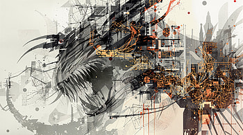 Dynamic Urban Abstract: A Ultra Experience, Abstract, Digital Art, monster, architecture, graphic design HD wallpaper
