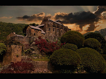 castle, houses HD wallpaper