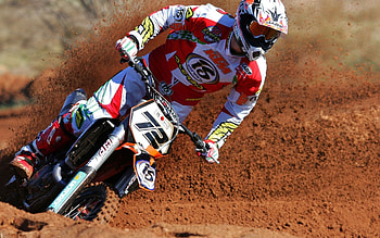 KTM motocross power, Sleek motorcycles, Exhilarating rides, perfection HD wallpaper