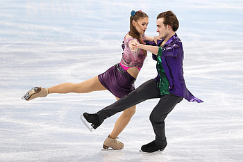 Tim Dieck and Katharina Mueller, Ice Dancing HD wallpaper