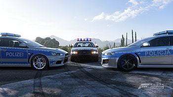 Police Cars, Forza Horizon, video game, Forza Horizon 5 HD wallpaper