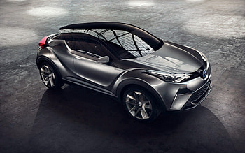 Toyota, Cars, View From Above, Concept, C-Hr HD wallpaper