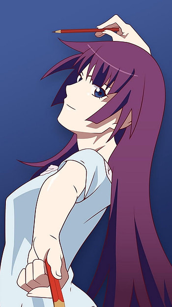 Hitagi, hitagi senjougahara, anime HD phone wallpaper