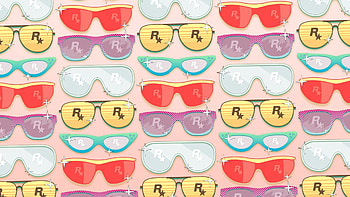 Art, Miscellanea, Miscellaneous, Glasses, Spectacles, Rockstar HD wallpaper