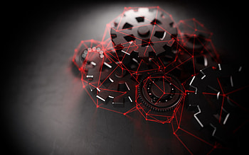 3D, Lines, Scheme HD wallpaper