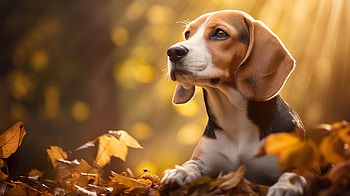 Beagle Dog With Sunlight, Animal, beagle HD wallpaper