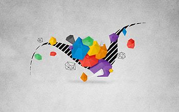 Abstract, Figure, Surrealism, Origami HD wallpaper