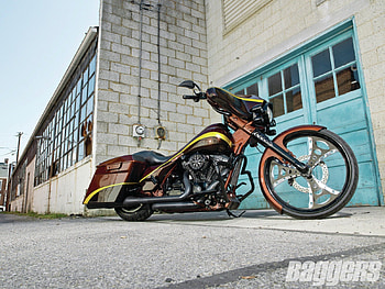 STREAK Glide, bike, , dark and light root beer candy, custom HD wallpaper