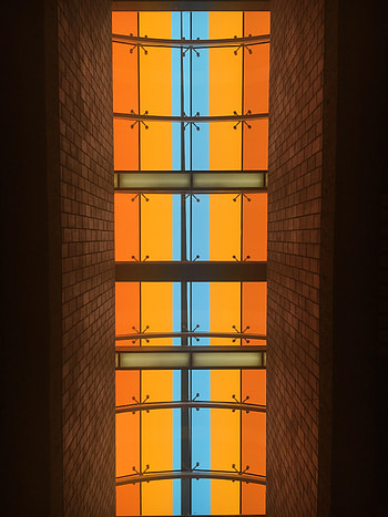 Miscellanea, Miscellaneous, Multicolored, Motley, Wall, Lamp, Arch, Brick Wall HD phone wallpaper
