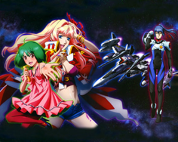 Macross Frontier False Diva, macross f movie, false diva, macross frontier, macross, macross f HD wallpaper