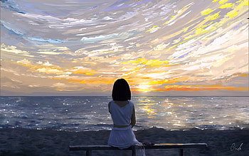I Think Less Of You, alone, artist, artwork, digital-art, artstation HD wallpaper
