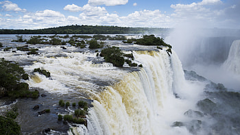 Iguazu Falls, Ultra , , Background HD wallpaper