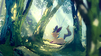 Leafeon , A day HD wallpaper