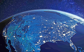 USA at night, , vector art, USA at night drawing, creative art, USA at night art, vector drawing, USA at night from space, USA HD wallpaper