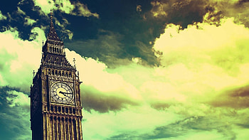 Cities, Sky, Clouds, London, Big Ben, Clock HD wallpaper