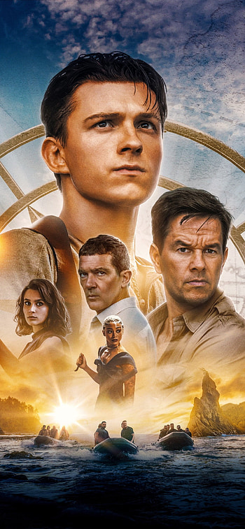 Movie, Uncharted, Antonio Banderas HD phone wallpaper