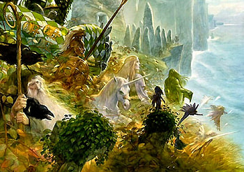Celtic Mythology 1, artwork, mythology, wide screen, painting, fantasy, art, Celtic, collage HD wallpaper