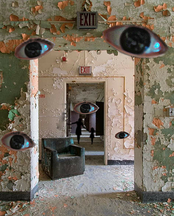 Weirdcore, concrete, door HD phone wallpaper