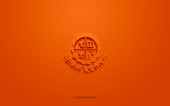 Brothers Union FC, Bangladeshi football club, blue logo, blue carbon fiber background, Bangladesh Premier League, football, Dhaka, Bangladesh, Brothers Union FC logo HD wallpaper