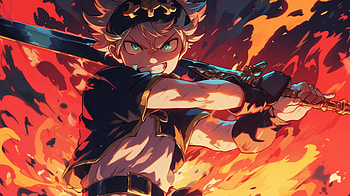 Fierce Asta Rage - Black Clover, Anime, Black Clover, Asta (Black Clover), Rage Anime HD wallpaper