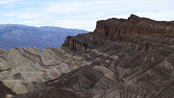 Zabriskie Point, Geology HD wallpaper