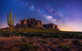 Superstition Mounts Arizona, desert, superstition, arizona, mountain HD wallpaper
